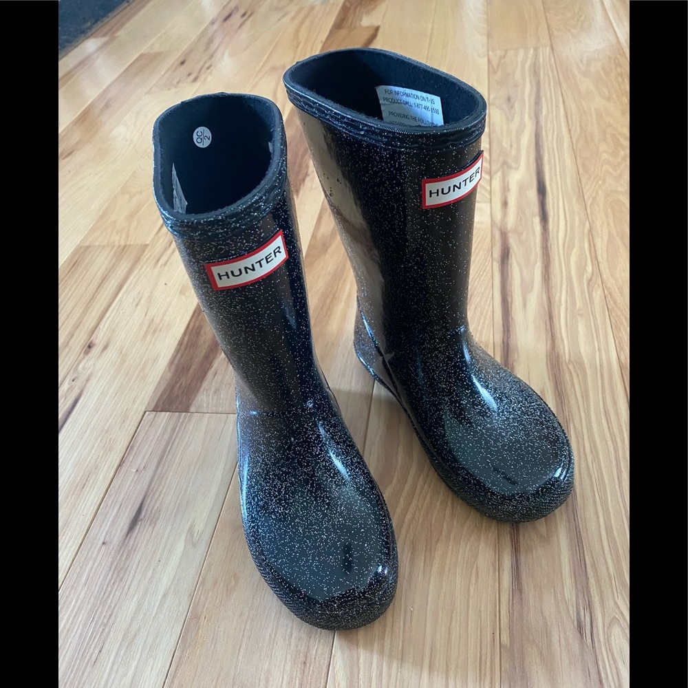 Toddler size 10 Hunter boots